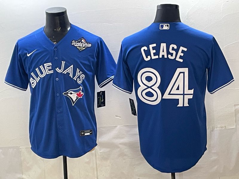 Men 2026 Toronto Blue Jays #84 Cease Blue Game Nike MLB Jersey style 001